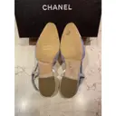 Slingback cloth ballet flats Chanel