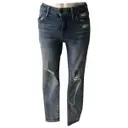 Blue Cotton Jeans 721 Levi's