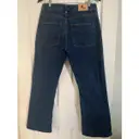 Buy Alexa Chung Blue Cotton Jeans online