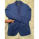 Blue Cotton Jacket Armani Jeans