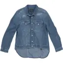 Blue Cotton Jacket The Kooples Sport