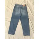 Buy Acne Studios Blue Cotton Jeans Blå Konst online