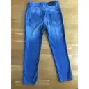 Brunello Cucinelli Blue Cotton Jeans for sale