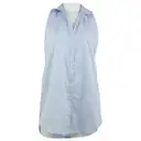 Blue Cotton Top Carin Wester