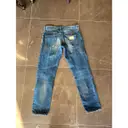 Dolce & Gabbana Blue Cotton Jeans for sale