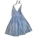 Blue Cotton Dress Tara Jarmon