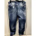 Buy Dsquared2 Blue Cotton Jeans online