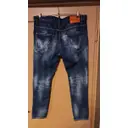 Buy Dsquared2 Blue Cotton - elasthane Jeans online