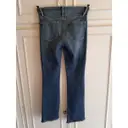 Buy Frame Blue Cotton - elasthane Jeans online
