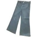 Blue Cotton - elasthane Jeans Karen Millen