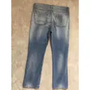 Buy Max Mara Blue Cotton - elasthane Jeans online