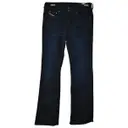 Blue Cotton/elasthane Jeans Diesel