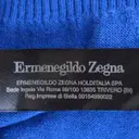 Blue Cotton Knitwear & Sweatshirt Ermenegildo Zegna