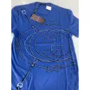 Buy Gucci Blue Cotton T-shirt online