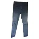 Blue Cotton Jeans Cheap Monday