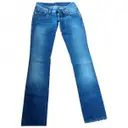 Blue Cotton Jeans Dsquared2