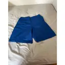 Buy Jil Sander Blue Cotton Shorts online