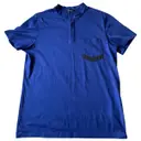 Blue Cotton T-shirt Jil Sander