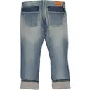 Junya Watanabe Blue Cotton Jeans for sale