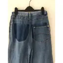 Blue Cotton Jeans Ksenia Schnaider