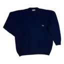 Blue Cotton Knitwear & Sweatshirt Lacoste