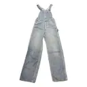 Blue Cotton Jeans Lee - Vintage
