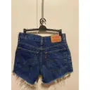 Buy Levi's Blue Cotton Shorts online