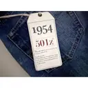 Blue Cotton Jeans Levi's Vintage Clothing