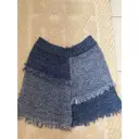 Buy M Missoni Blue Cotton Shorts online