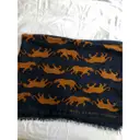 Buy Marc by Marc Jacobs Blue Cotton Scarf online
