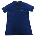 Blue Cotton T-shirt Philipp Plein