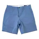 Blue Cotton Shorts Polo Ralph Lauren