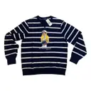 Blue Cotton Knitwear & Sweatshirt Ralph Lauren