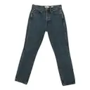 Blue Cotton Jeans Re/Done