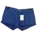 Blue Cotton Shorts See by Chloé