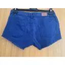 See by Chloé Blue Cotton Shorts for sale