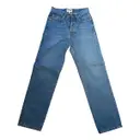 Spring Summer 2020 straight jeans Rouje