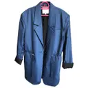 Blue Cotton Jacket Tibi