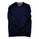 Blue Cotton Knitwear & Sweatshirt Tommy Hilfiger