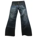 Blue Cotton Jeans True Religion