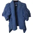 Blue Cotton Knitwear Stella McCartney