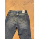 Zoe Karssen Blue Cotton Jeans for sale