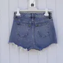 Buy Alexander Wang Blue Denim - Jeans Shorts online