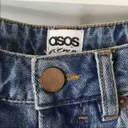 Buy Asos Blue Denim - Jeans Shorts online