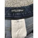 Buy Dolce & Gabbana Blue Denim - Jeans Shorts online