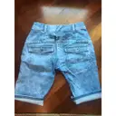 Buy Fendi Blue Denim - Jeans Shorts online