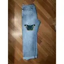Buy Gucci Blue Denim - Jeans Jeans online