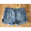 Buy Rag & Bone Blue Denim - Jeans Shorts online