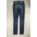 Buy Saint Laurent Blue Denim - Jeans Jeans online