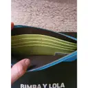 Leather clutch bag Bimba y Lola